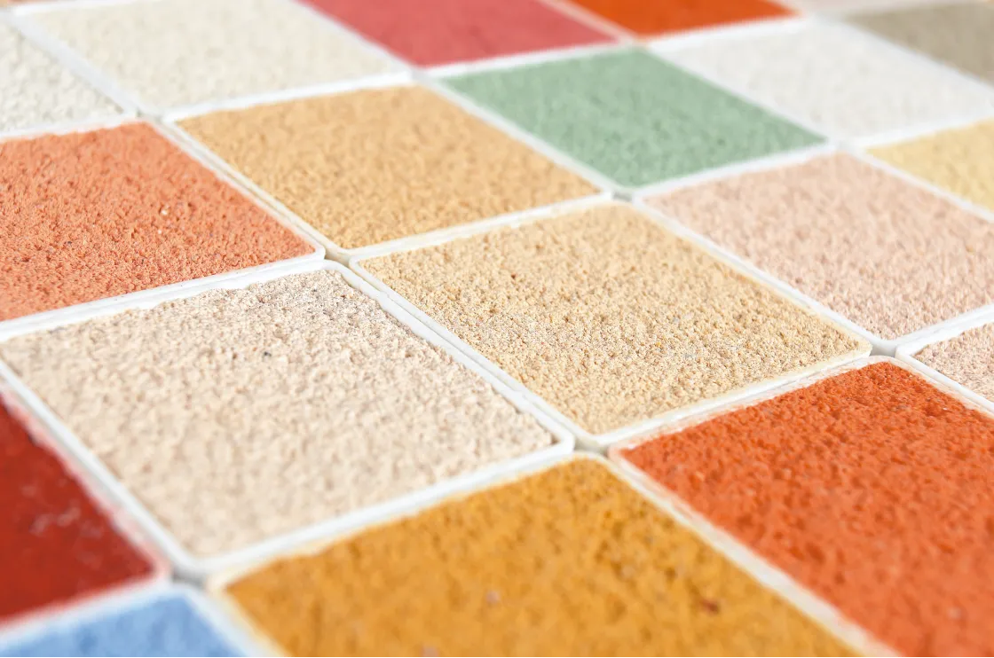 Colours and finishes from Lime Green